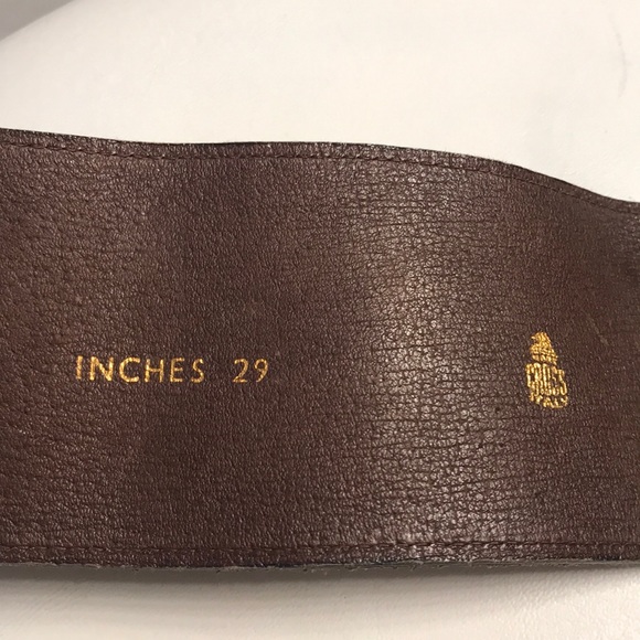 Rare, vintage Mark Cross boho hippie belt - Picture 3 of 7